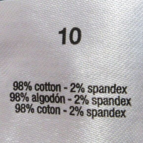 GLORIA VANDERBILT Tummy Control Wide Leg Crop Pants Sz 10 Army Green Olive NWT - Picture 8 of 15